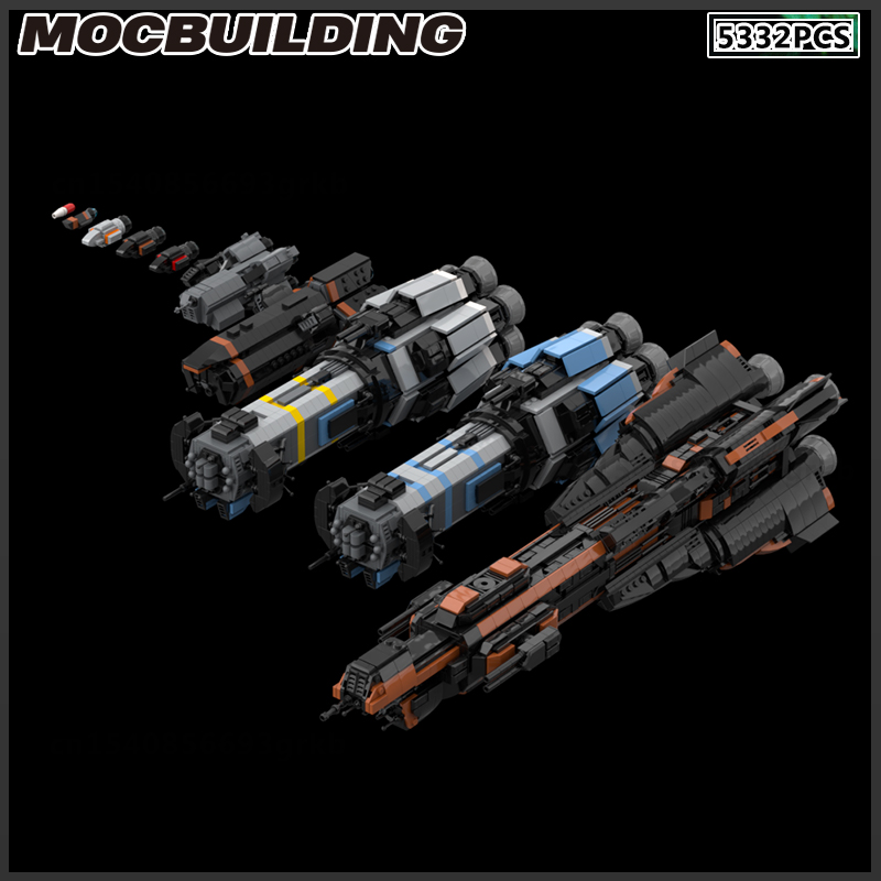 Model Kit Battleship - MOC 빌딩 블록 우주선 스타 디스트로이어