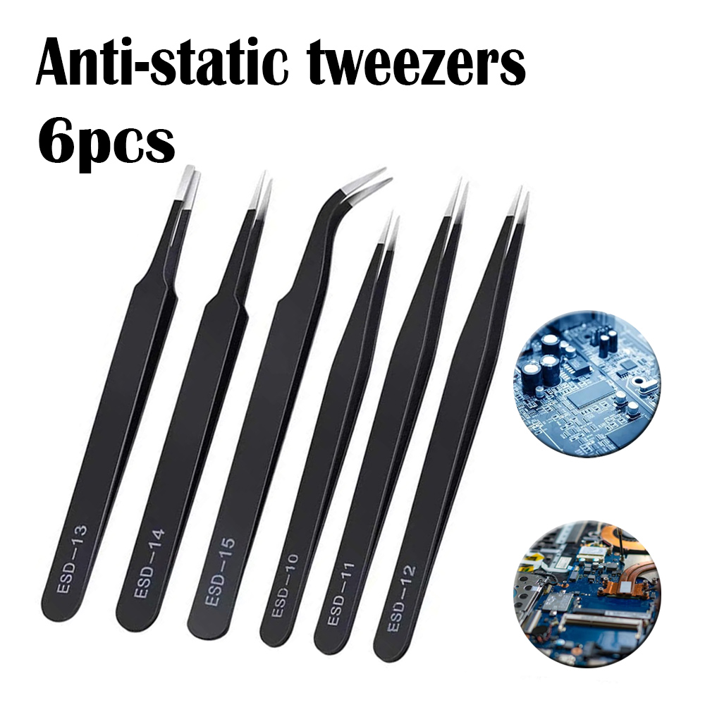 Model Kit Tweezers - VETUS 정전기 방지 스테인레스 스틸 핀셋