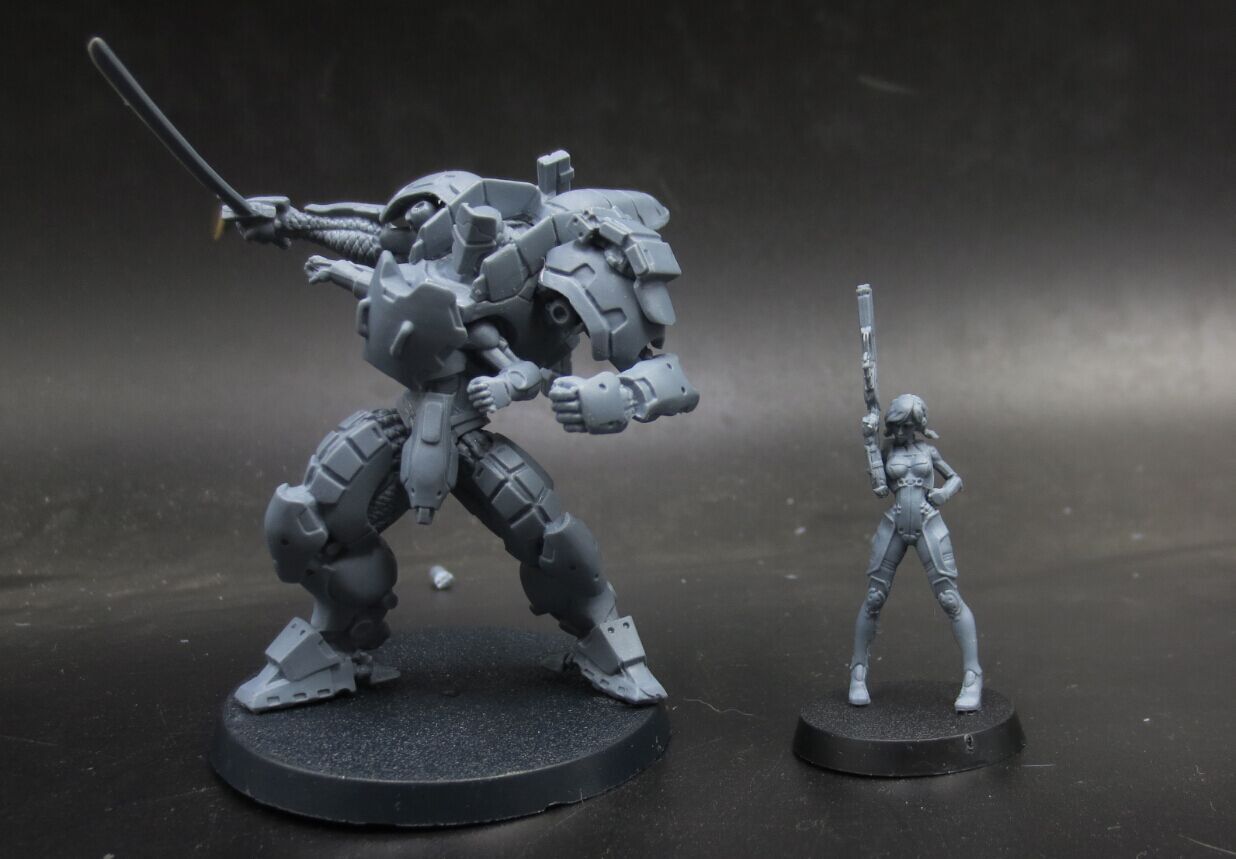 Model Kit Warhammer - 모델 키트 수지 키트 전쟁 용병
