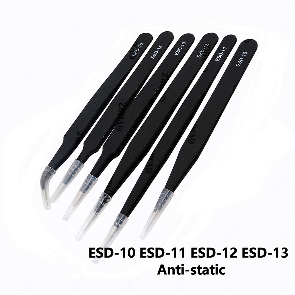 Model Kit Tweezers - 6PCS 핀셋 세트 ESD-10 ESD-11 ESD-12