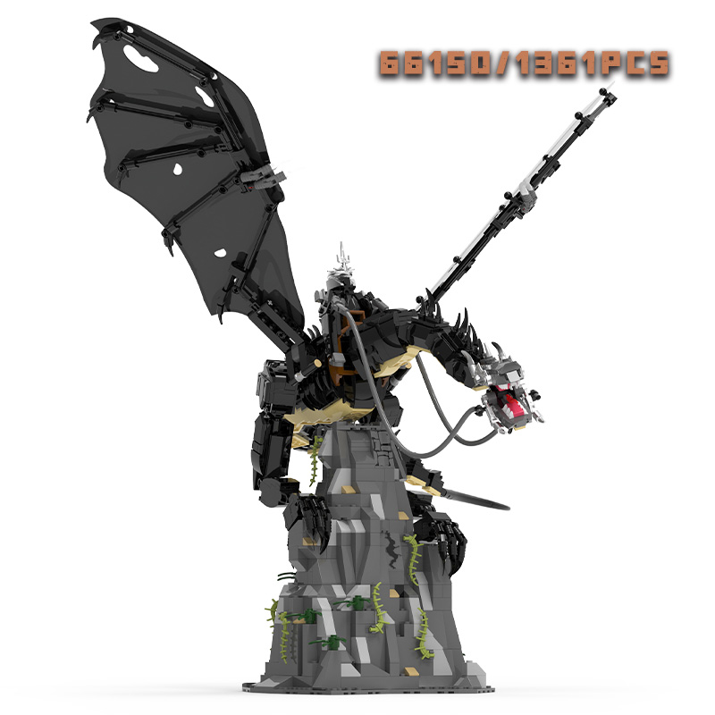 Model Kit Companies - 1361개 조각 마녀왕 펠 비스트 블록