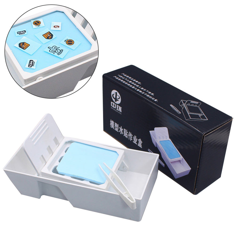 Model Kit Tweezers - 모델 워터 데칼 스티커 데칼 핀셋이있는