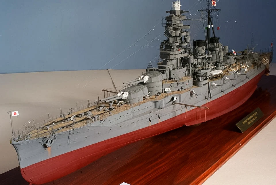 Model Kit Battleship - 1:200 규모 WW2 전함 Hiei DIY