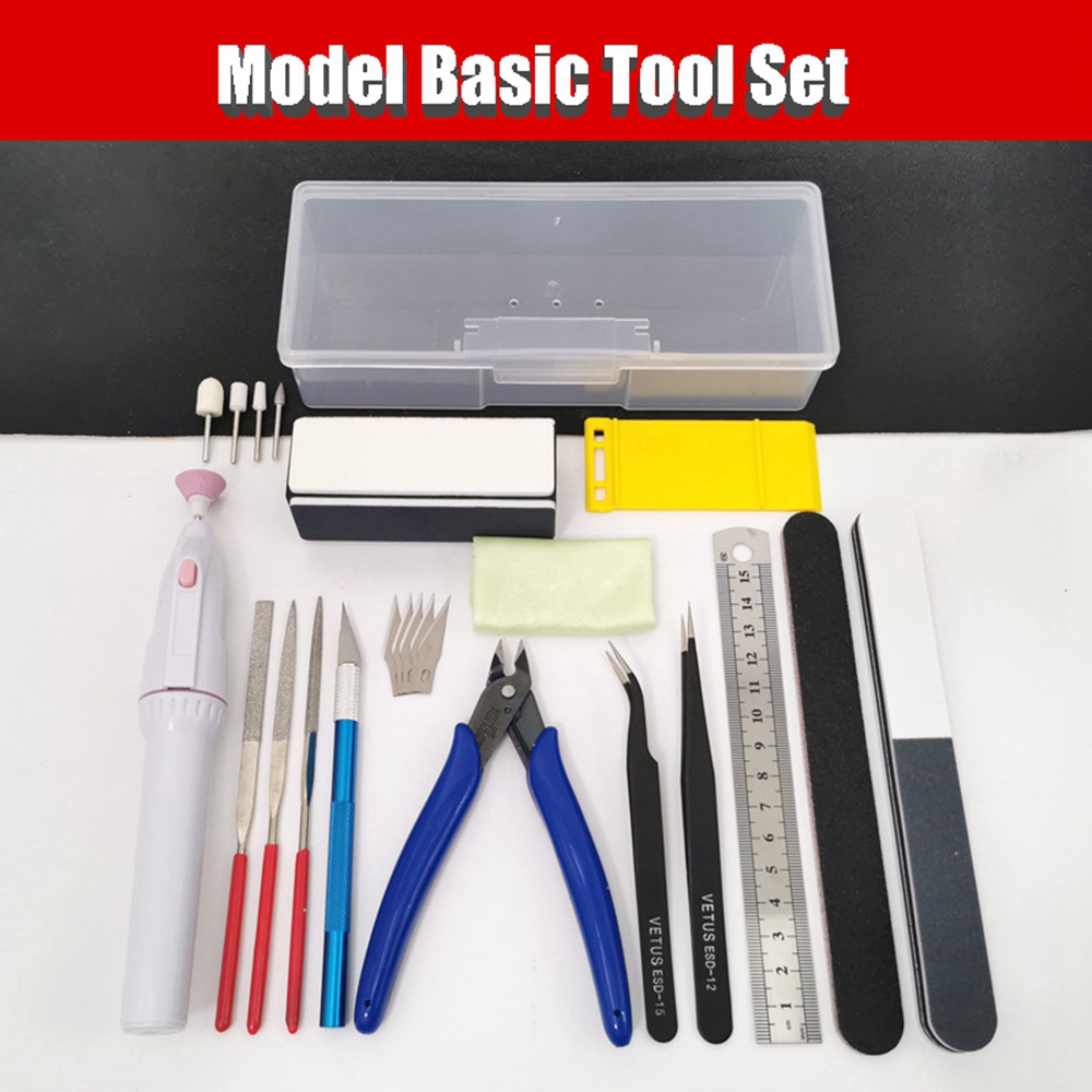 Model Kit Tweezers - 공예를위한 모델 기본 도구 DIY 모델