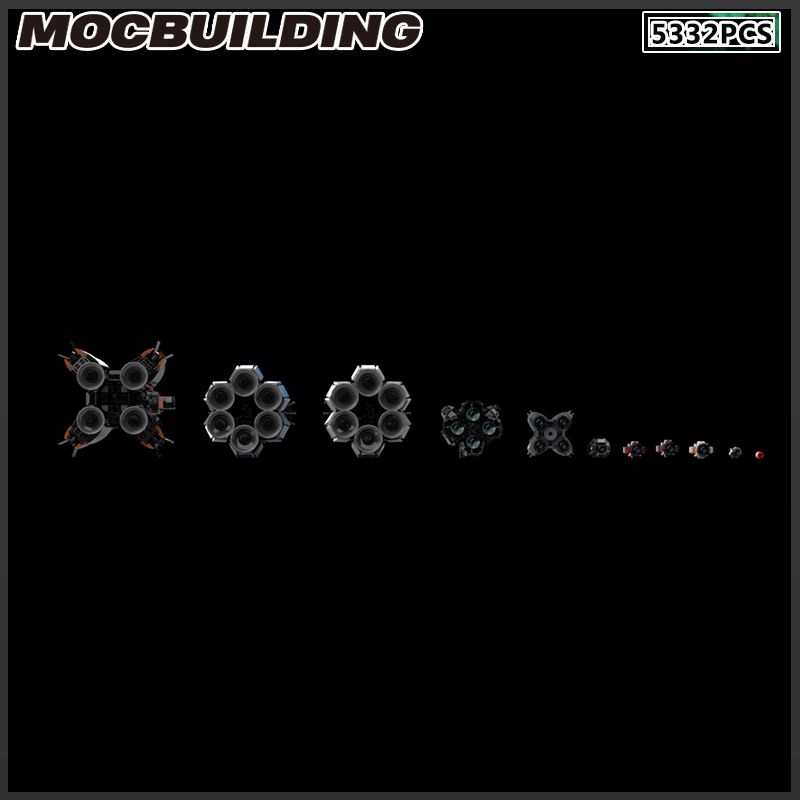 MOC 빌딩 블록 우주선 스타 디스트로이어 전함 프리깃 - Model Kit Battleship 리뷰 및 가격