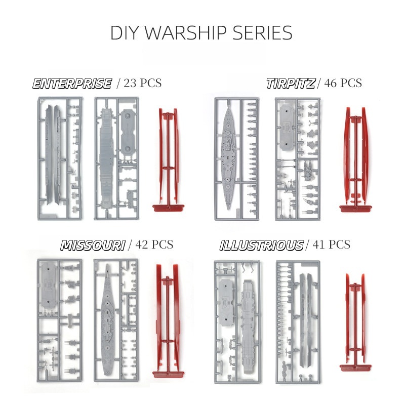 1/2000 항공모함 USS 뉴저지 미주리 독일 티르피 - Model Kit Battleship 리뷰 및 가격