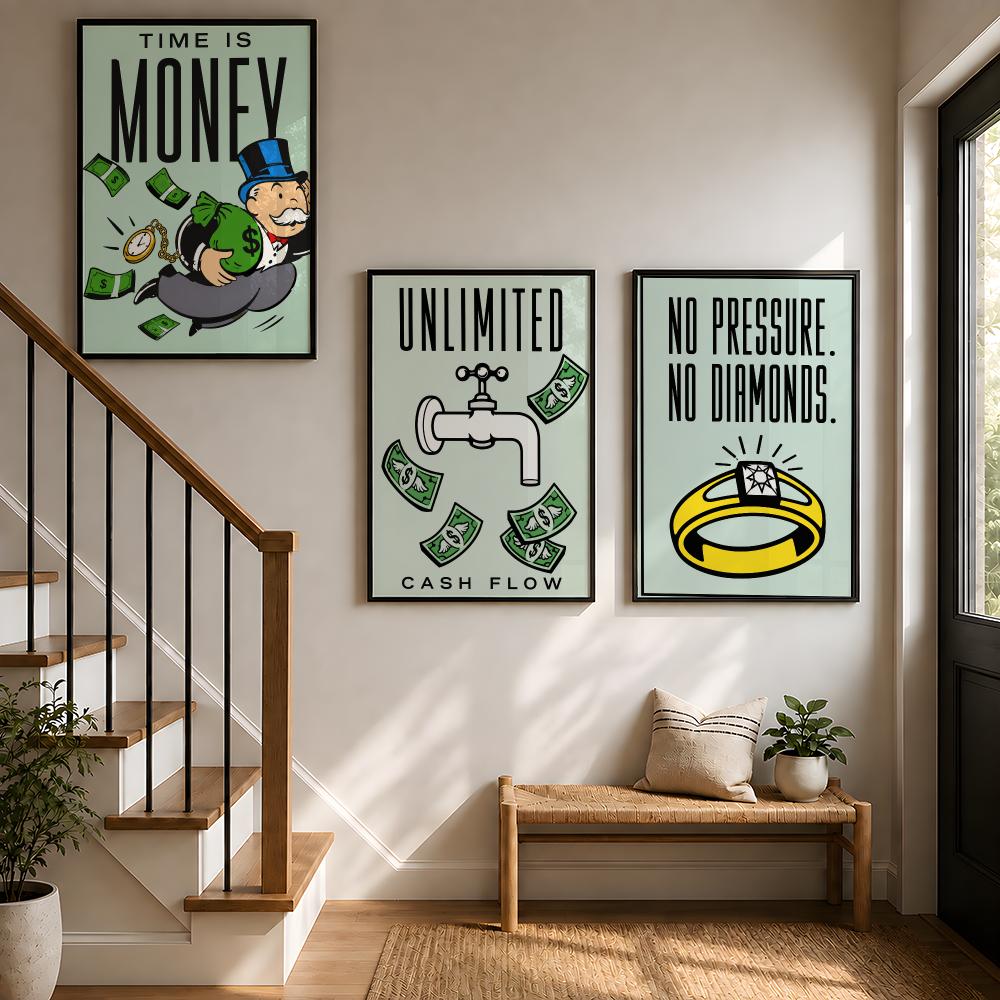 게임 모노폴리 보드 가족 클래식 해즈브로 포스터 PP  - Hasbro Game Monopoly 리뷰 및 가격