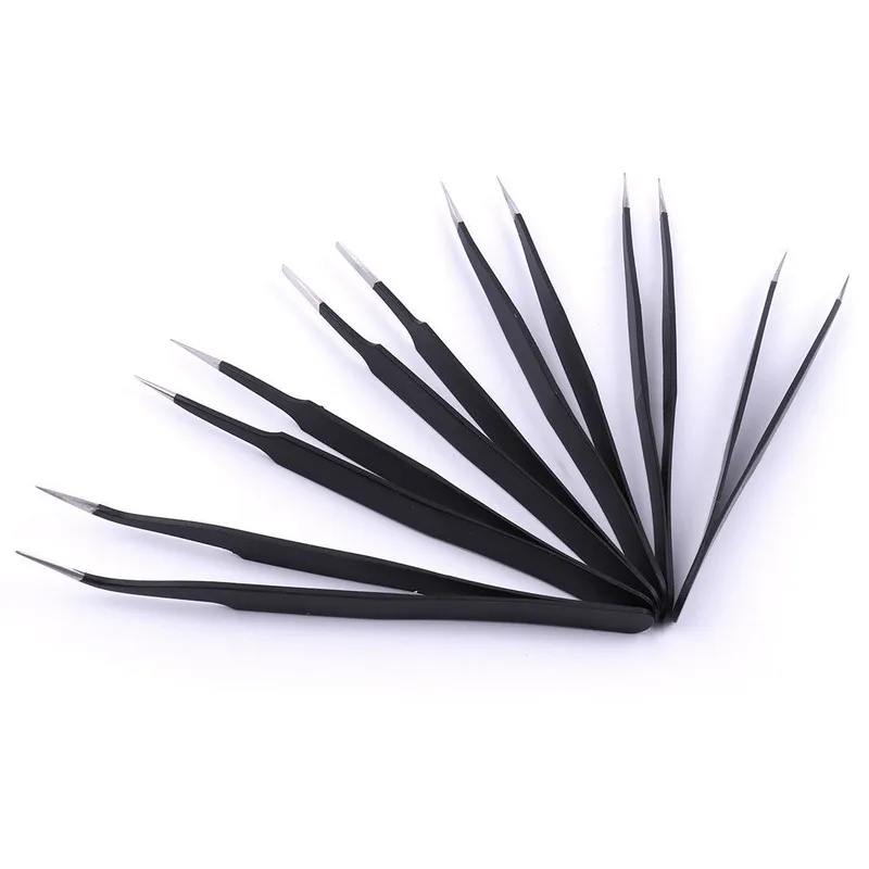 VETUS 정전기 방지 스테인레스 스틸 핀셋 Set6P - Model Kit Tweezers 리뷰 및 가격