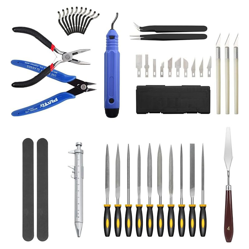 42개 3D 프린터 도구 키트 다목적 모델 도구 유지  - Model Kit Tweezers 리뷰 및 가격