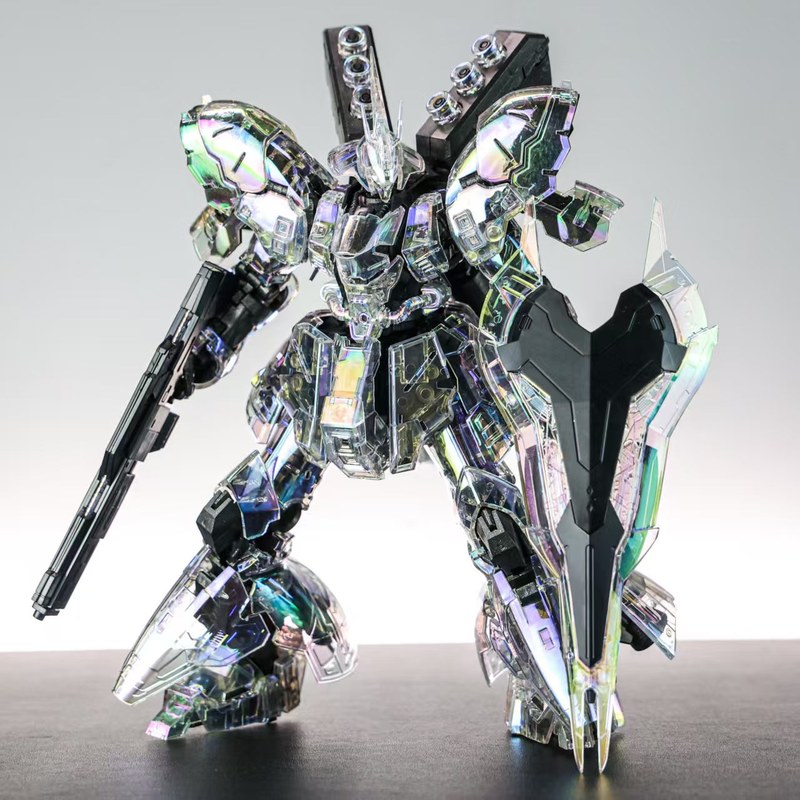 재고 있음 도금된 레인보우 레이저 클리어 Rg 1/14 - Model Kit Third Party 리뷰 및 가격