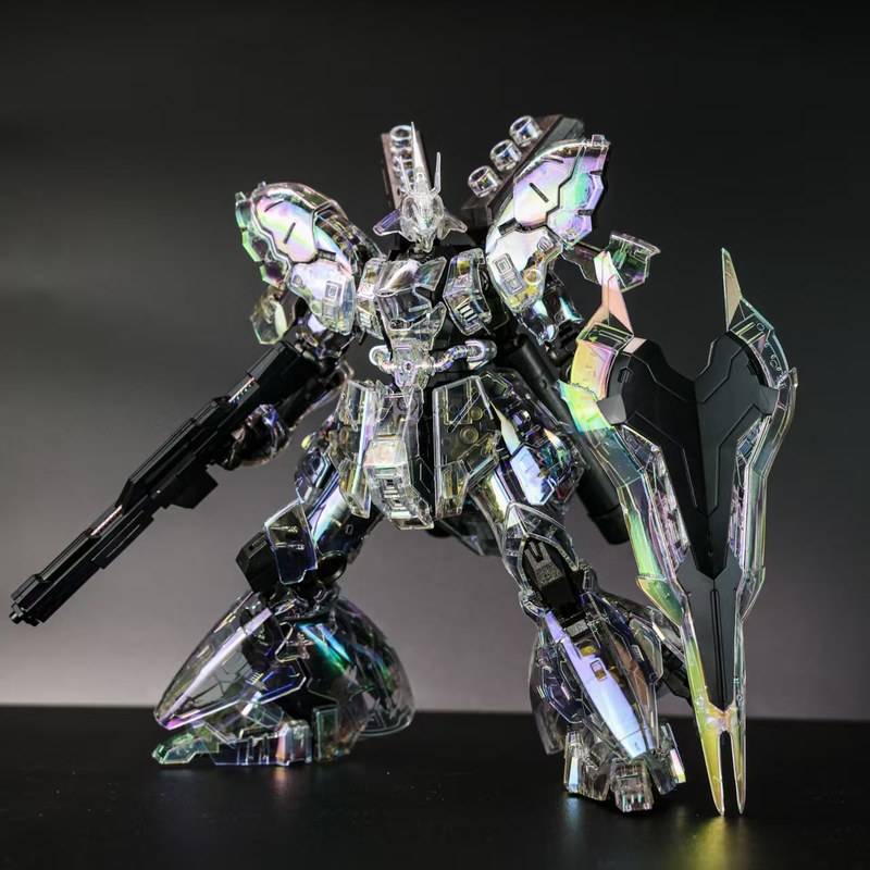 재고 있음 도금된 레인보우 레이저 클리어 Rg 1/14 - Model Kit Third Party 리뷰 및 가격