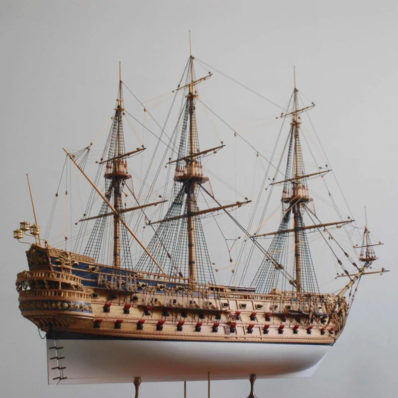 1/50 세인트 필립 클래스 I 전함 목제 선박 모델  - Model Kit Battleship 리뷰 및 가격