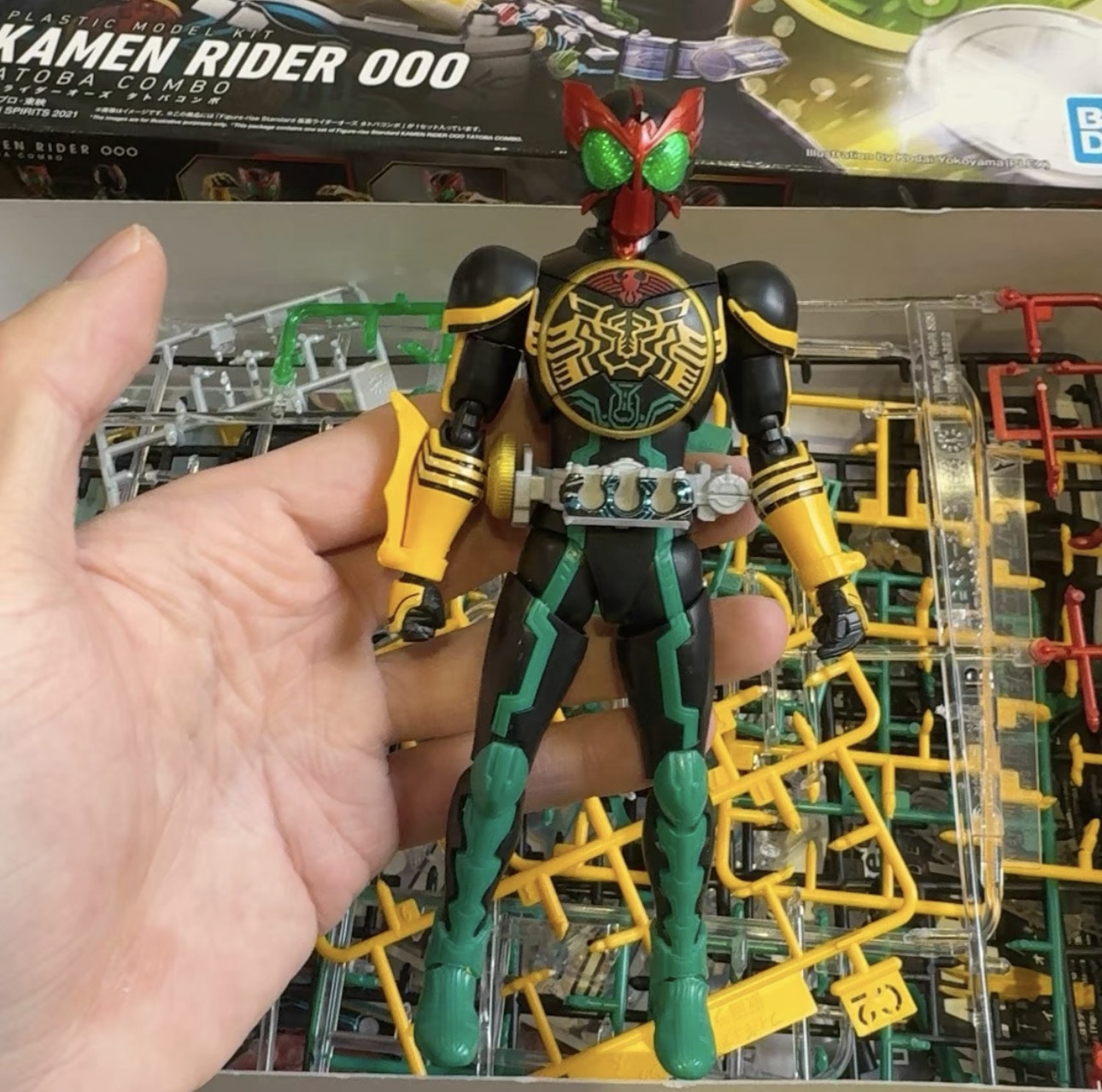 반다이 정품 피규어 가면라이더 OOO 모델 키트 피규어 - Model Kit Kamen Rider 리뷰 및 가격