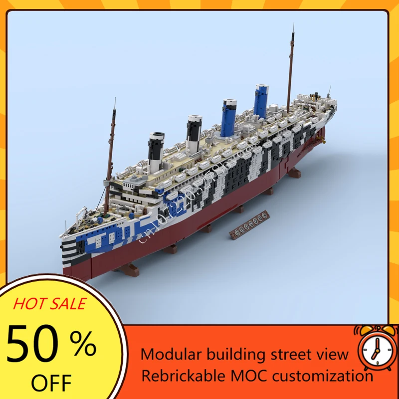 10615PCS MOC HMT 올림푸스 타이타닉 커스텀 - Model Kit Battleship 리뷰 및 가격