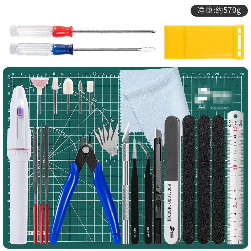 건프라 모델 제작 도구 세트 니퍼 취미용 칼 커팅 매트 - Model Kit Tweezers 리뷰 및 가격