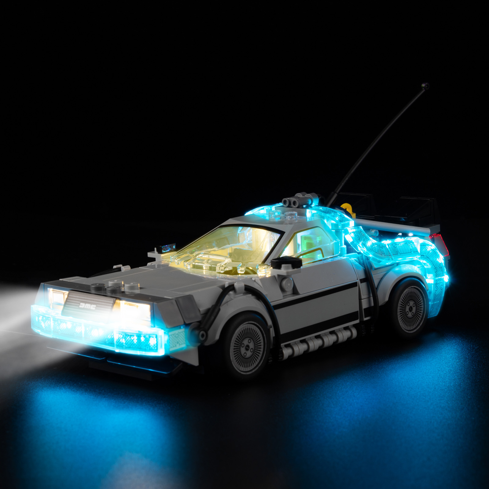 백 투 더 퓨처 델로리안의 레고 타임머신용 LED 조명 - Model Kit Companies 리뷰 및 가격