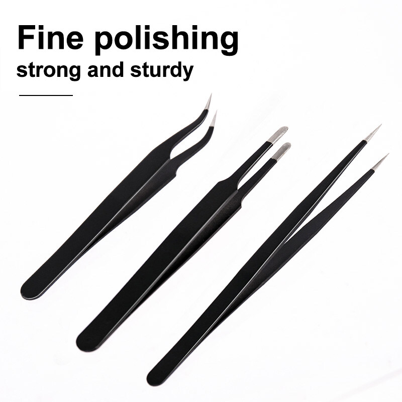 Deli 트위저 세트 트위저 스테인리스 스틸 업그레이드 - Model Kit Tweezers 리뷰 및 가격