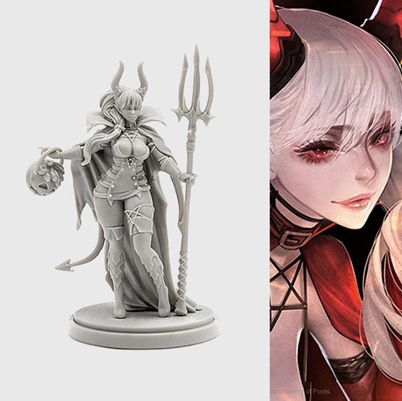 모델 키트 레진 키트 KINGDOM DEATH KD 여 - Model Kit Warhammer 리뷰 및 가격